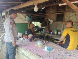 Kapolsek Tanjungmedar Iptu Gungun Wagiman bersama anggota Laksanakan Sambang Kamtibmas dan Dumas Keliling di Tanjungmedar dalam Rangka BEYOND TRUST PRESISI