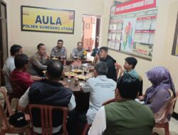 Kegiatan Rapat Program Pemerintah tentang Ketahanan Pangan di Polsek Sumedang Utara
