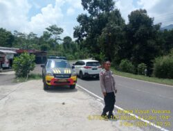 Antisipasi terjadinya C3 (Curas,Curat, dan Curanmor) Polsek Tanjungmedar Polres Sumedang Polda Jabar melaksanakan KRYD siang hari