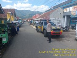 Antisipasi terjadinya C3 (Curas,Curat, dan Curanmor) Polsek Tanjungmedar Polres Sumedang Polda Jabar melaksanakan KRYD siang hari