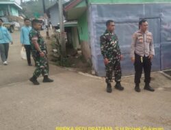 KAPOLSEK SUKASARI BESERTA ANGGOTA UNIT SAMAPTA MEMBERIKAN HIMBAUAN KAMTIBMAS SEBAGAI LANGKAH PREVENTIF DEMI TERCIPTANYA SITUASI KAMTIBMAS YANG KONDUSIF