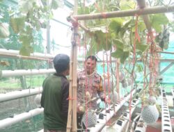Aiptu Roni Tarki Laksanakan Sambang Sillaturahmi Kamtibmas kepada Kelompok Tani Rancamulya  3 Dsn. Andir Desa Rancamulya