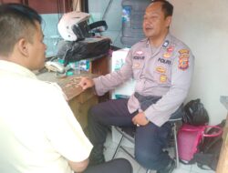 Aiptu Dody Ramayana S.Sos., M.M. Sambangi SATPAM Di Wilayah Kelurahan Kota Kaler