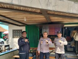 Kapolsek Tanjungkerta melaksanakan sambang ke warga desa Kertaharja