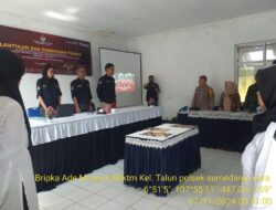 Pelantikan dan Bimtek Kelompok Penyelenggara Pemungutan Suara (KPPS) serentak di masing-masing PPS Kelurahan/ Desa Se Kecamatan Sumedang Utara