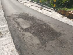 Proyek Rehabilitasi Jalan Senilai 3 Miliar Belum Lama Beres Diduga Sudah Rusak