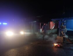 Patroli malam,Polsek Tanjungkerta Polres Sumedang Polda jabar terus berusaha wujudkan situasi yang aman dan kondusif