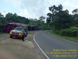 Antisipasi terjadinya C3 (Curas,Curat, dan Curanmor) Polsek Tanjungmedar Polres Sumedang Polda Jabar melaksanakan KRYD siang hari
