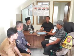 Bhabinkamtibmas Desa Jatimulya Laksanakan Monitoring Rapat Penentuan Batas RW Desa. Jatimulya