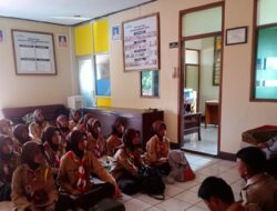 Aiptu Dodi Ramayana S.sos., M.M Laksanakan Penyampaian Materi KRIDA TIBMAS Kepada Saka Bhayangkara Polsek Sumedang Utara