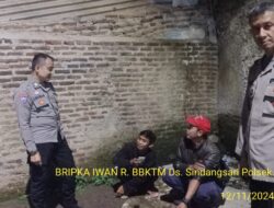 Anggota Polsek Sukasari Rutin Laksanakan Patroli KRYD Blue Light / Malam hari di Wilayah Kecamatan Sukasari Kabupaten Sumedang