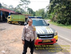 Antisipasi terjadinya C3 (Curas,Curat, dan Curanmor) Polsek Tanjungmedar Polres Sumedang Polda Jabar melaksanakan KRYD siang hari