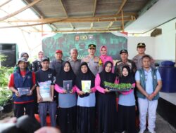 Polres Garut Luncurkan Program Pekarangan Pangan Bergizi di Desa Wanajaya