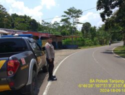 Kegiatan KRYD siang hari oleh Polsek Tanjungmedar Upaya Mencegah C3 di Wilayah hukum Kecamatan Tanjungmedar