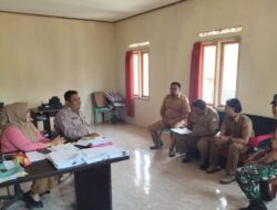Sinergitas TNI – Polri, Dalam Kegiatan Sambang ke warga Desa Tanjungmekar Kec. Tanjungkerta