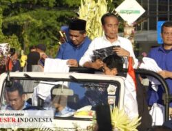 Jokowi Kampanye di Blora, Dukung Pasangan Ahmad Luthfi-Taj Yasin dan ASRI