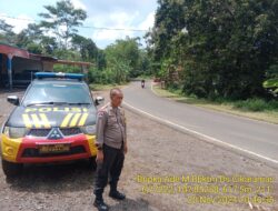 Antisipasi terjadinya C3 (Curas,Curat, dan Curanmor) Polsek Tanjungmedar Polres Sumedang Polda Jabar melaksanakan KRYD siang hari