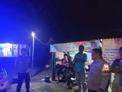 Patroli malam,Polsek Tanjungkerta Polres Sumedang Polda jabar terus berusaha wujudkan situasi yang aman dan kondusif