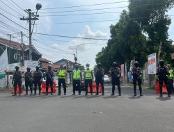 Polresta Cilacap Terjunkan 304 Personel untuk Amankan Kampanye Paslon di Dua Lokasi