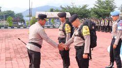 Polres Sumedang Gelar Apel Pengecekan Kesiapan Anggota dalam Pengamanan Pilkada 2024