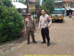 KAPOLSEK SUKASARI BESERTA ANGGOTA UNIT SAMAPTA MEMBERIKAN HIMBAUAN KAMTIBMAS SEBAGAI LANGKAH PREVENTIF DEMI TERCIPTANYA SITUASI KAMTIBMAS YANG KONDUSIF