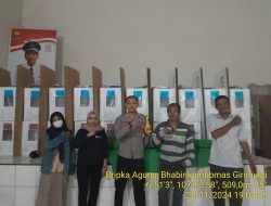 Kegiatan Monitoring dan Pengamanan Logistik Pilkada tahun 2024 ke Gudang PPS Se-Kecamatan Sumedang Utara
