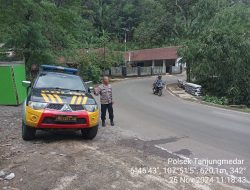 Kegiatan KRYD siang hari oleh Polsek Tanjungmedar Upaya Mencegah C3 di Wilayah hukum Kecamatan Tanjungmedar