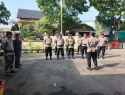 Apel Persiapan Petugas Pengamanan TPS Yang Ada Di Wilayah Kecamatan Sumedang Utara