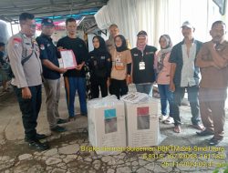 Kegiatan Pengawalan pergeseran Logistik Pilkada Th 2024 Dari gudang PPS Ke Masing – masing TPS Di Desa Kebonjati