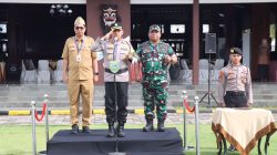 Polres Kebumen Gelar Apel Pergeseran Pasukan Pengamanan Pilkada 2024