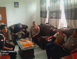 Kapolsek Sumedang Utara Monitoring Kegiatan Pemungutan dan Penghitungan Suara di Tempat Pemungutan Suara (TPS)