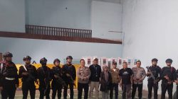 Kapolsek Sumedang Utara AKP Kiki Hartaki K. S.Pd., M.H. Laksanakan Pengamanan dan Monitoring Gudang Logistik PPK Sumedang Utara