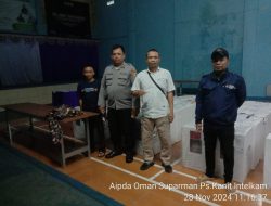 Pengamanan Logistik Pilkada 2024 di Kecamatan Tanjungmedar Berjalan Lancar