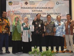 Penandatanganan MoU Antara BPC PHRI dan Pemda Banyumas, Launching UMKM Saba Hotel dan Restoran