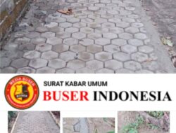 LAKRI DPK Muara Enim Feri Fadli Soroti Pembangunan Jalan Menggunakan Conblock/ Paving Block Di Kelurahan Gelumbang. Tanpa Papan Informasi Proyek