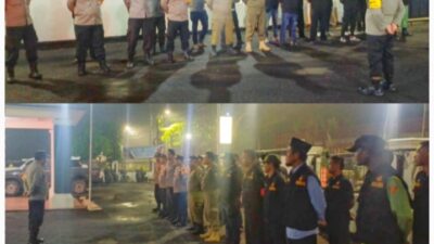 Ciptakan Rasa Aman di Wilayah Hukum Polsek Tambelang Polres Metro Bekasi AKP Yugo Pambudi SH MH Pimpin Apel Gabungan Persiapan Operasi Kejahatan Jalanan