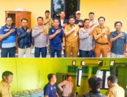 AKP Yugo Pambudi SH. MH Kapolsek Tambelang Polres Metro Bekasi Giat Pengecekan Gudang Logistik Pilkada PPK Kec Sukawangi Sebelum Pendistribusian dari KPUD