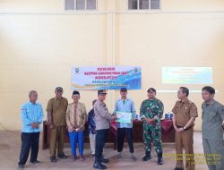 Kapolsek ujungjaya menghadiri kegiatan BLT DD desa palabuan