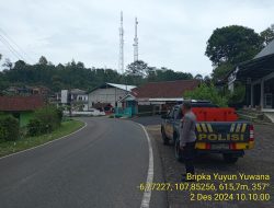 Antisipasi terjadinya C3 (Curas,Curat, dan Curanmor) Polsek Tanjungmedar Polres Sumedang Polda Jabar melaksanakan KRYD siang hari