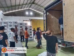 Polsek Dempet Lakukan Pengamanan dan Pengawalan Kotak Suara dari PPK ke Gudang KPU