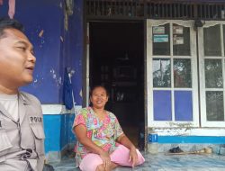 Bripka Novan Bhabinkamtibmas Polsek Tomo Silaturahmi dengan Warga Binaan dan Berikan Pesan-pesan Kamtibmas.