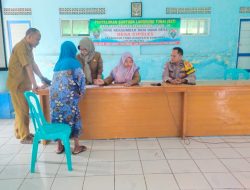 Aipda Iman Wahyudi Bhabinkamtibmas Desa Cipeles Silaturahmi Sambangi Warga Binaan.