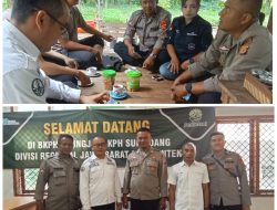 KBO Binmas Polres Sumedang IPDA Yusuf Rohimin Lakukan Pengecekan Ketahanan Pangan