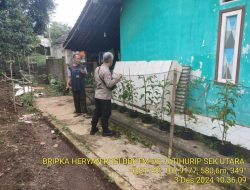 Bripka Heryan Rosi Laksanakan Sosialisasi Pemanfaatan Pekarangan Rumah Untuk Pertanian Terbatas Dalam Rangka Mendukung Percepatan Asta Cita Swasembada Pangan di Desa jatihurip