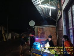 Anggota Polsek Sukasari Rutin Laksanakan Patroli KRYD Blue Light / Malam hari di Wilayah Kecamatan Sukasari Kabupaten Sumedang