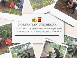 Polsek Tanjungmedar Laksanakan Program Polisi Penggerak Ketahanan Pangan di Kecamatan Tanjungmedar
