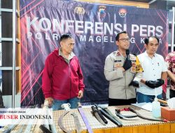 Polres Magelang Kota Gagalkan Aksi Tawuran, Para Pelaku Serahkan Sajam