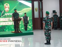 13 Perwira Tinggi TNI AD Naik Pangkat