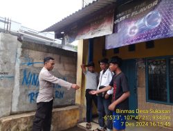 SILAHTURAHMI KAMTIBMAS GUNA MEWUJUDKAN SITUASI KONDUSIP, DIWILAYAH HUKUM POLRES SUMEDANG POLSEK SUKASARI KHUSUSNYA DIWILAYAH DESA SUKASARI