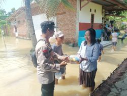 Polresta Cilacap Salurkan 120 Paket Bantuan untuk Warga Terdampak Banjir 